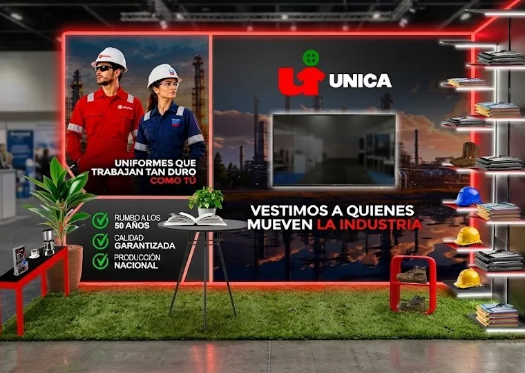 Propuesta del stand de Única para la Expofaja del Orinoco